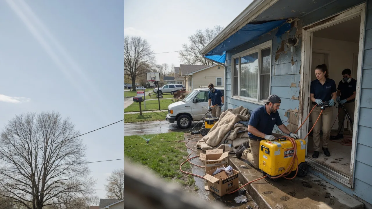 Basement Flood Cleanup in Saint Clair, PA near me